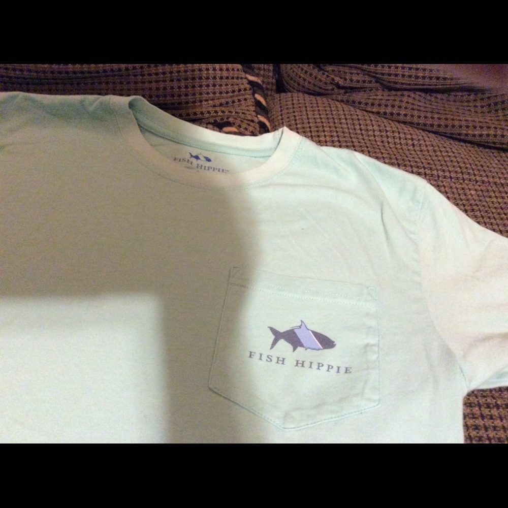 Fish Hippie small SS ladies  tee